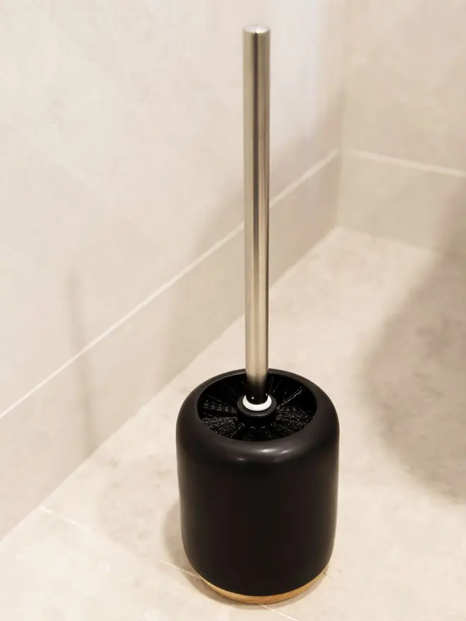 Szczotka do WC JUPITER czarna 38 cm