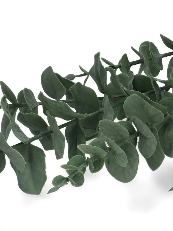 Gałązka sztuczna EUCALYPTUS zielona 95 cm