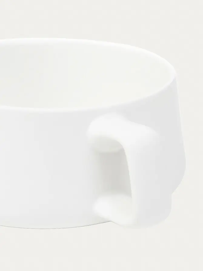 Kubek VAMOS porcelanowy morning biały 0,3 l