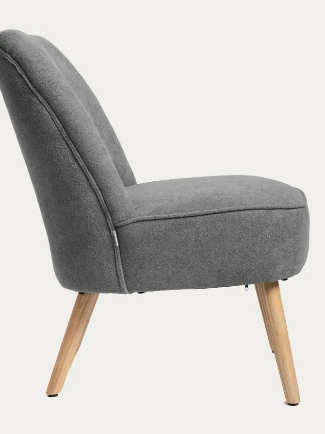 Fotel SOAL szary 57x69x76 cm
