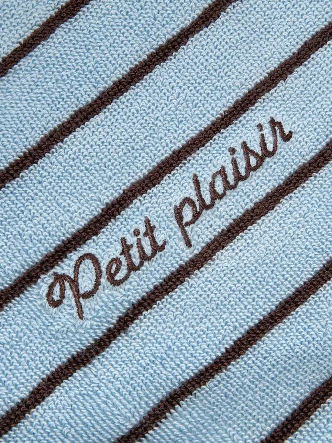 Szlafrok MON PARIS w brązowe paski S/M