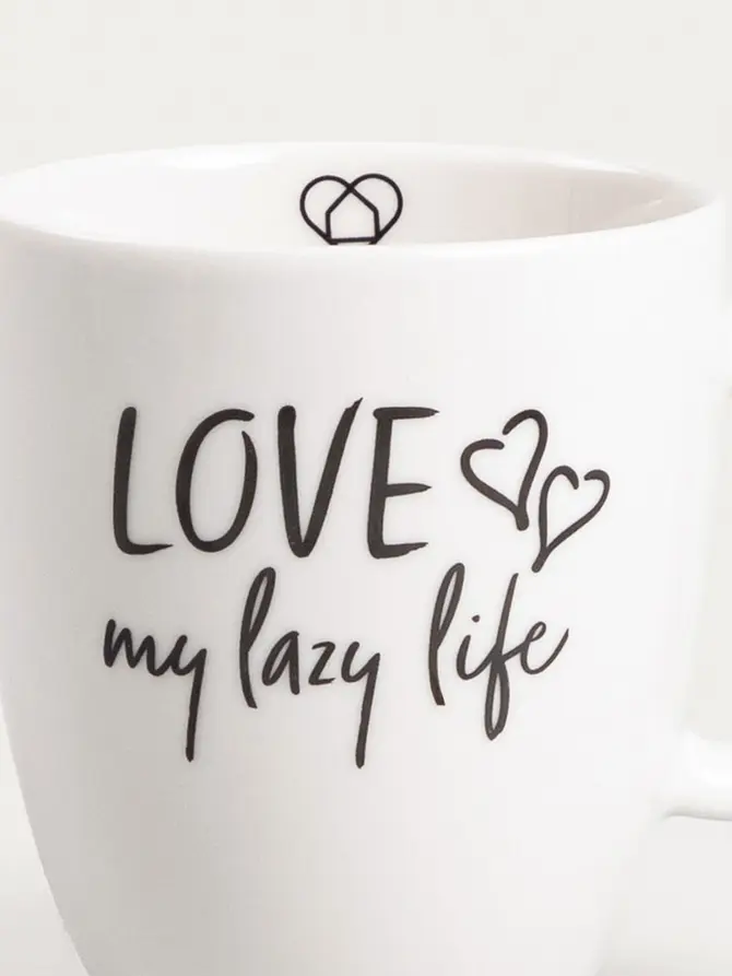 Kubek GAVON love kremowy 0,25 l