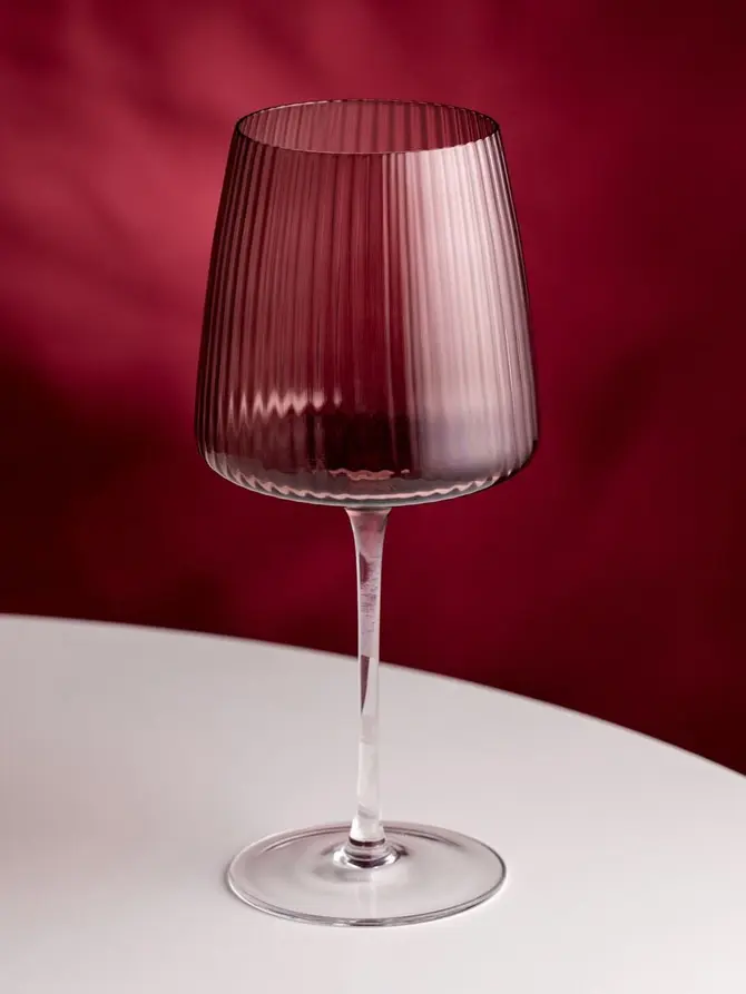 Kieliszek RABBIA do wina bordowy 0,57 l