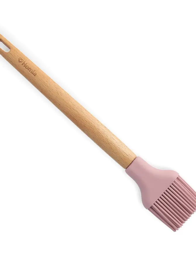 Pędzelek EASY BAKE silikonowy różowy 28x5 cm