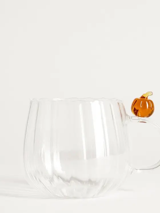 Szklanka PUMPKIN z dynią na uchu 0,35 l