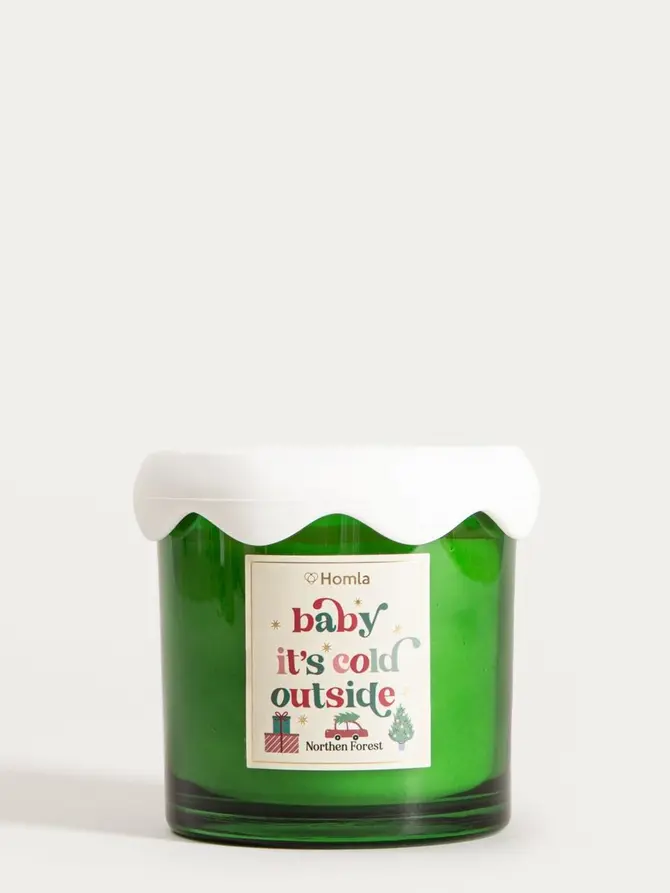 Świeca zapachowa SNOW-KISSED Northen Forest 270 g