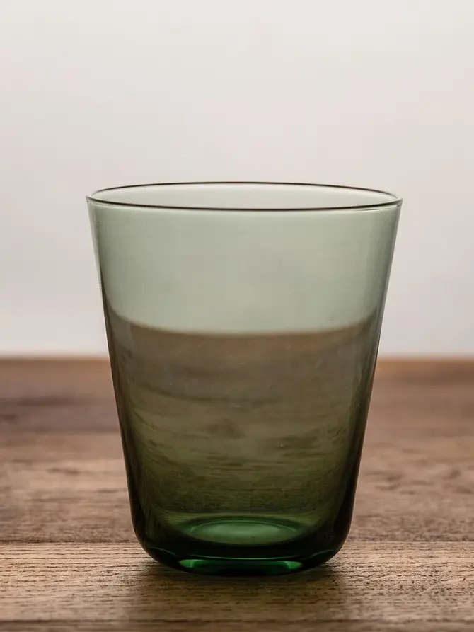 Szklanka AMBERIS zielona wysoka 0,3 l