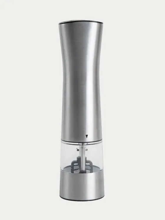 Młynek LORENZO srebrny elektryczny 21 cm
