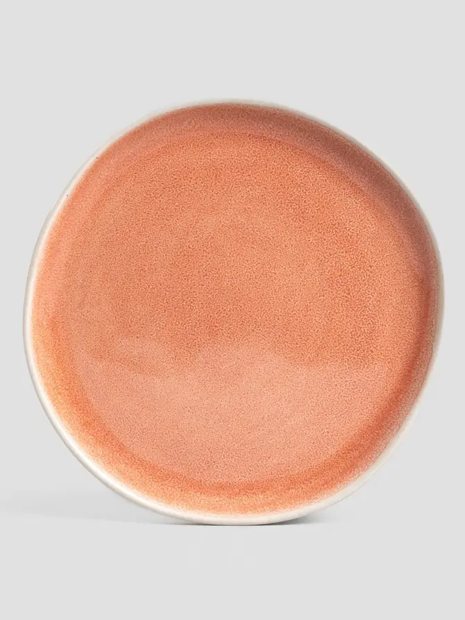 Talerz SEDANO deserowy koralowy 20 cm