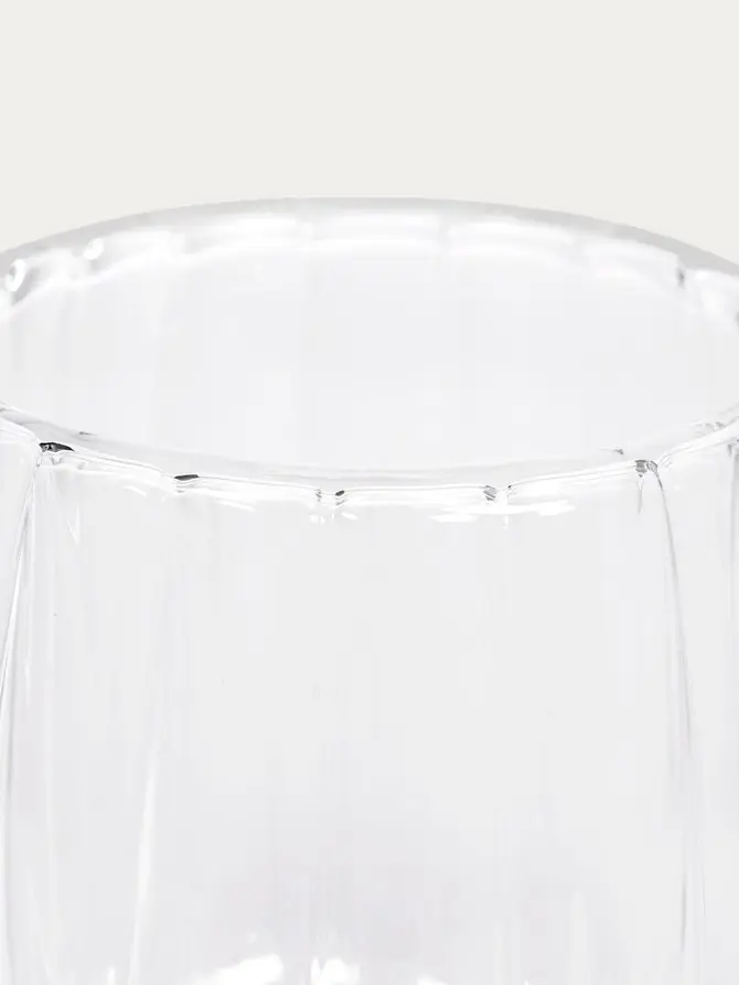 Zestaw szklanek CEMBRA GROOVE z podwójną ścianką, 2 szt. 0,25 l