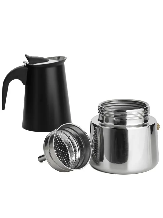 Kawiarka ASTAR MOKKA w kształcie dzbanka czarna 6 cups