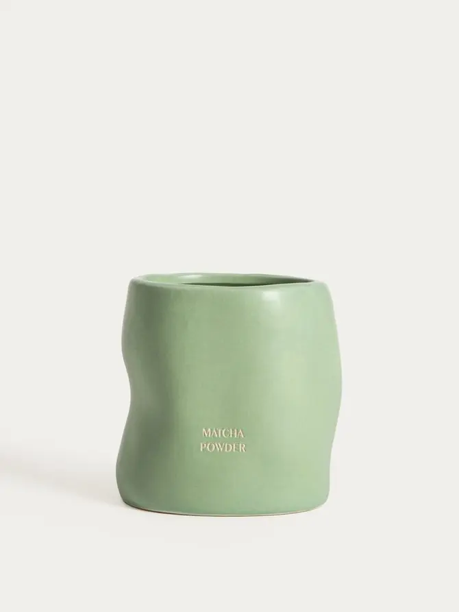 Świeca zapachowa ceramiczna PATISSERIE MINI Matcha Powder 220 g