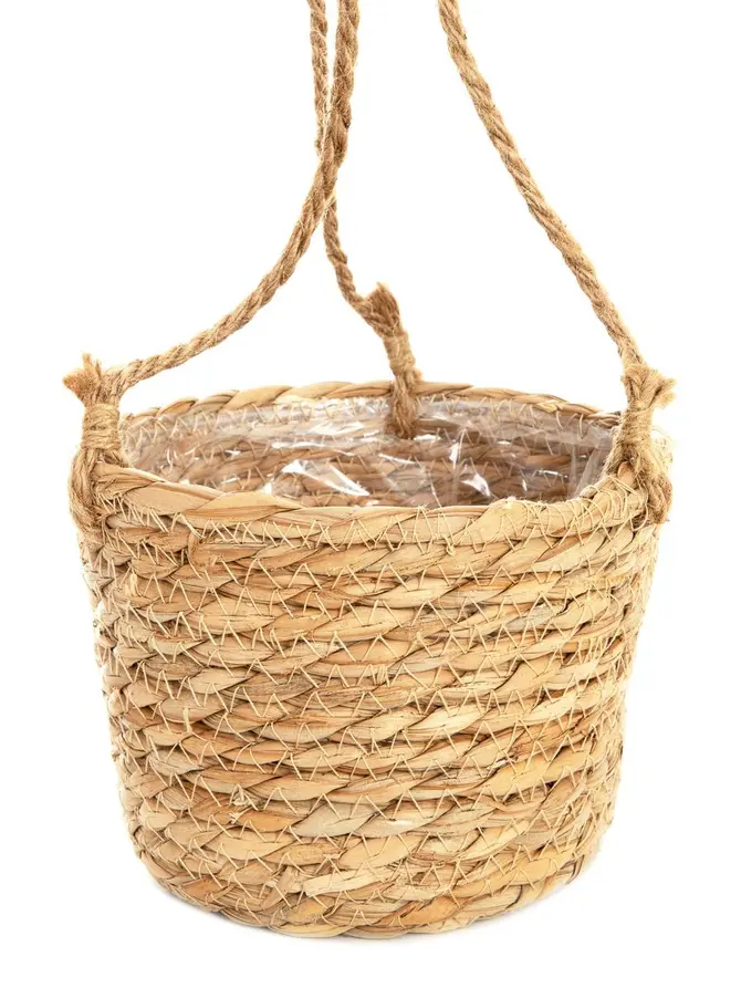 Osłonka LUMBO wisząca naturalna 16x12 cm