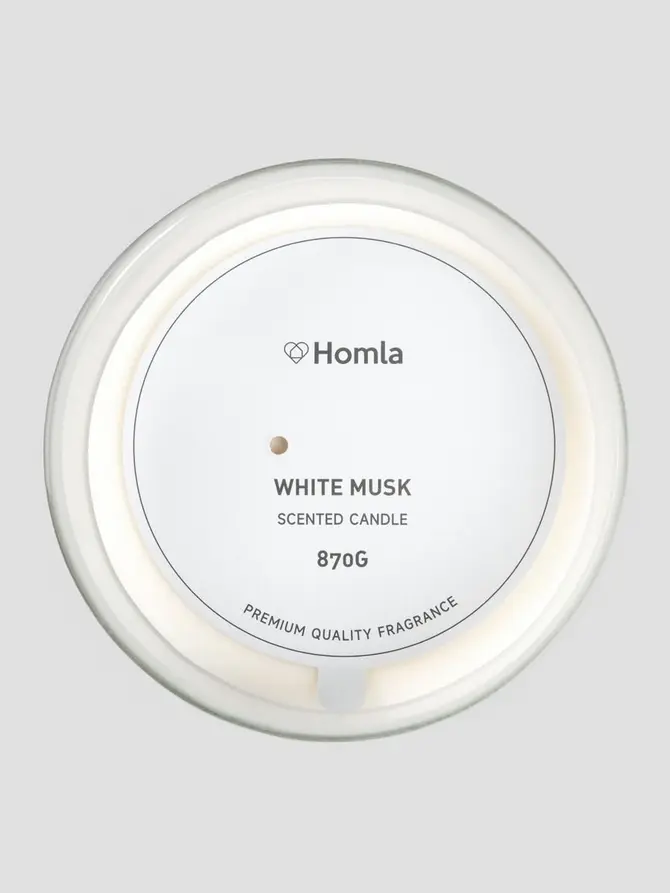 Świeca zapachowa GLOW White Musk 870 g