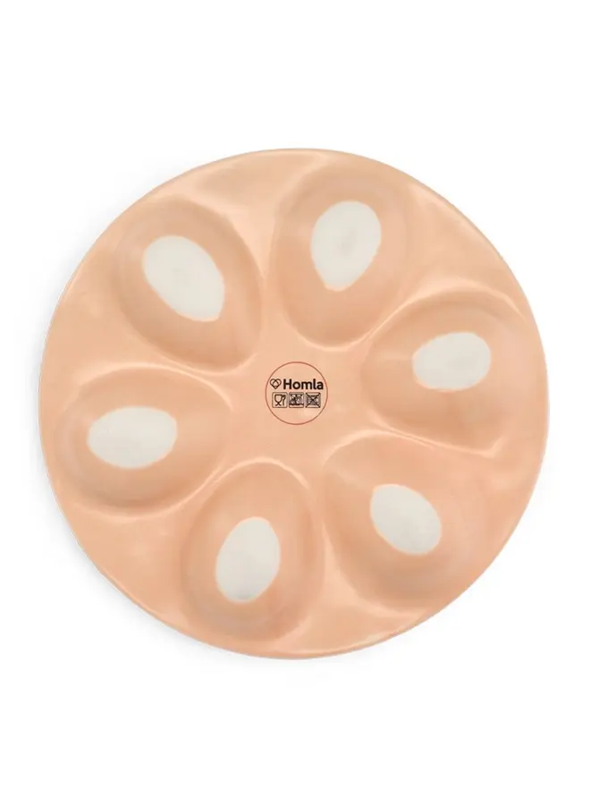 Patera RHOLE Na jajka różowa 20 cm