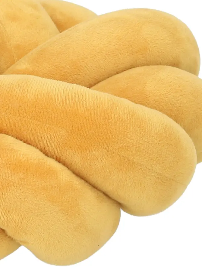 Poduszka OJEDA węzeł karmelowa 30 cm
