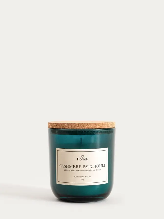 Świeca zapachowa VERDE Cashmere Patchouli 240 g