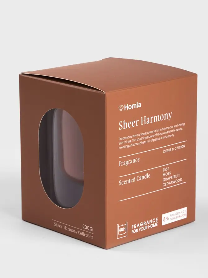 Świeca zapachowa SHEER HARMONY Citrus & Carbon 230 g