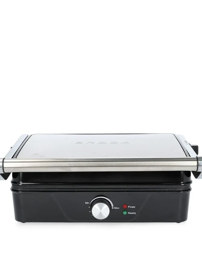 Grill elektryczny BROCK srebrny 1500 W