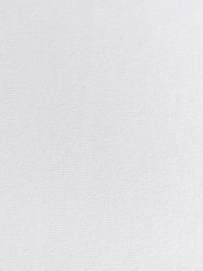 Prześcieradło PELLY jersey białe PREMIUM 160x200 cm