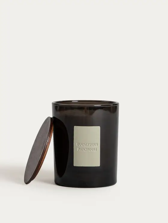 Świeca sojowa URBAN LEATHER Eucalyptus Patchouli 200 g