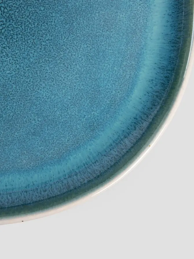 Talerz SEDANO deserowy turkusowy 20 cm