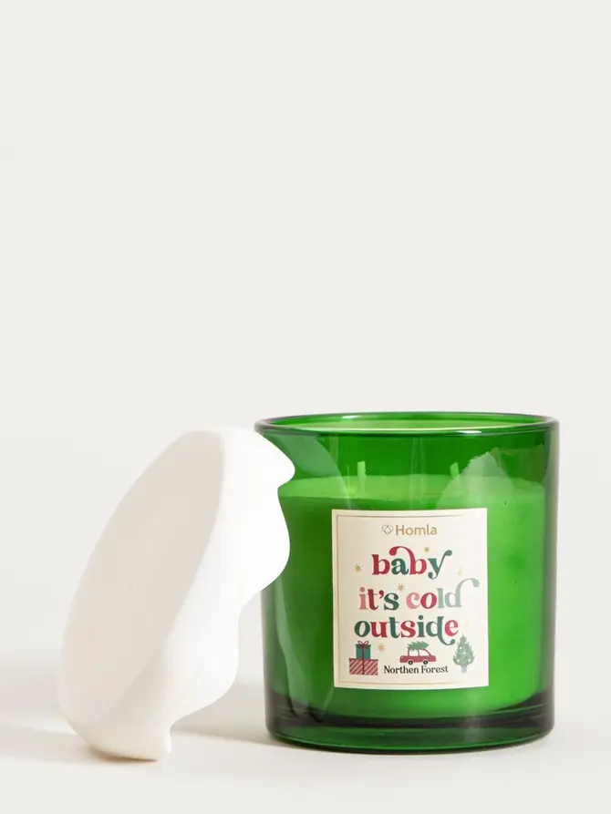Świeca zapachowa SNOW-KISSED Northen Forest 270 g