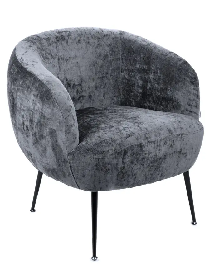 Fotel PALLSTOL szenilowy ciemnoszary 72x70x74cm