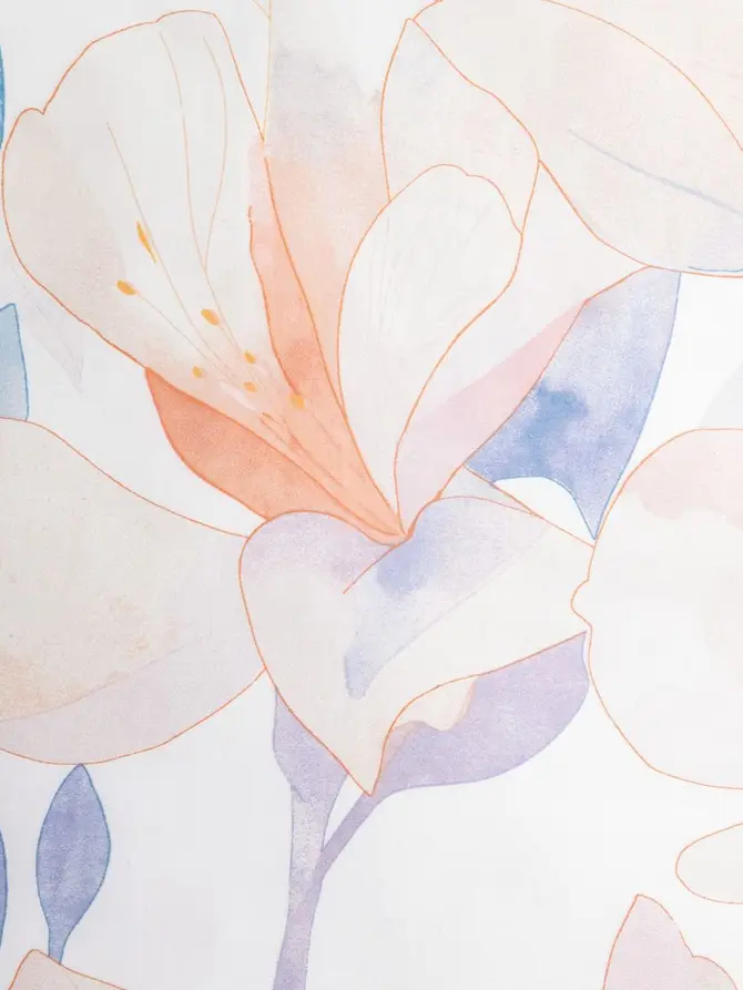 Pościel EC ROSA satynowa w kwiaty 160x200 + 2*70x80 cm