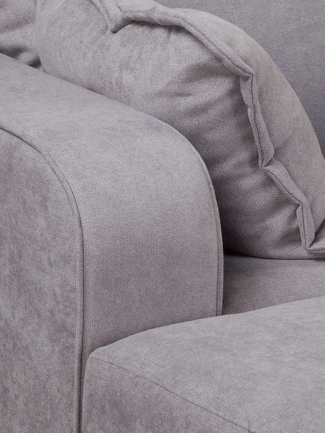 Sofa ILLA Narożnik szary 230x154x84 cm