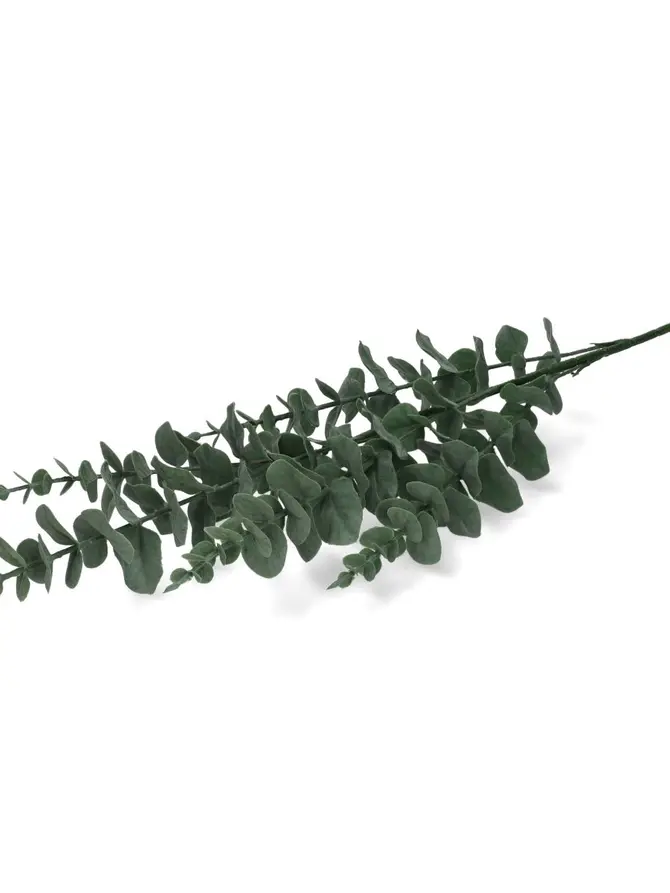 Gałązka sztuczna EUCALYPTUS zielona 95 cm