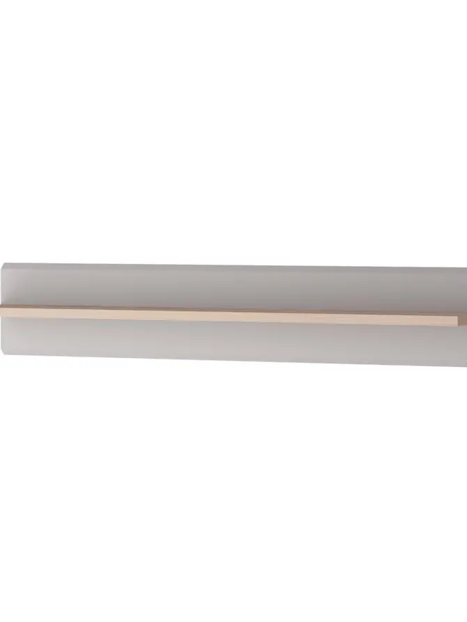 Półka INOX biała 90x17x19 cm
