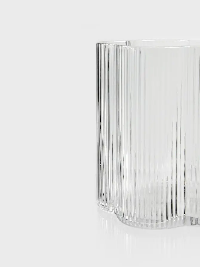 Szklanka LINEETTA ryflowana mała 0,22 l