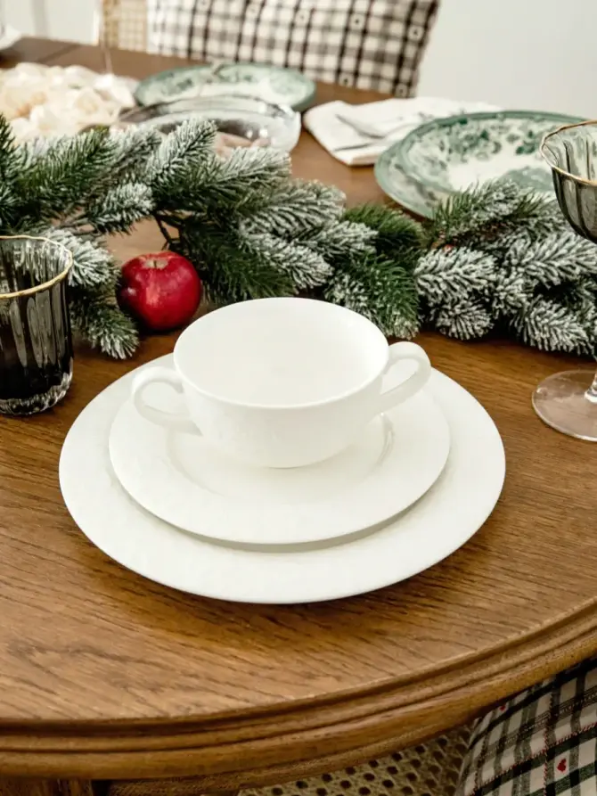 Bulionówka VINDI porcelanowa z konikami 0,3 l