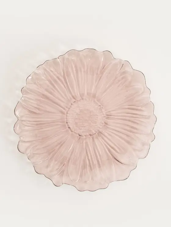 Talerz SAKURO obiadowy w kształcie kwiata 26,5 cm