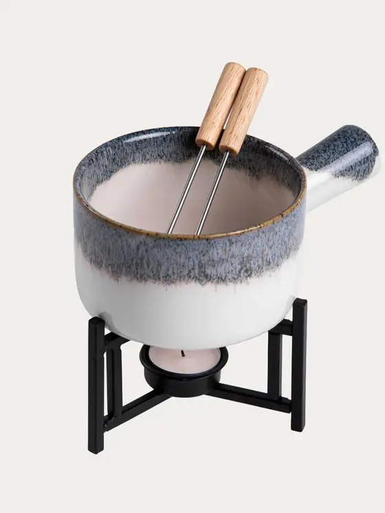Zestaw do fondue LAMBI z podgrzewaczem 500 ml