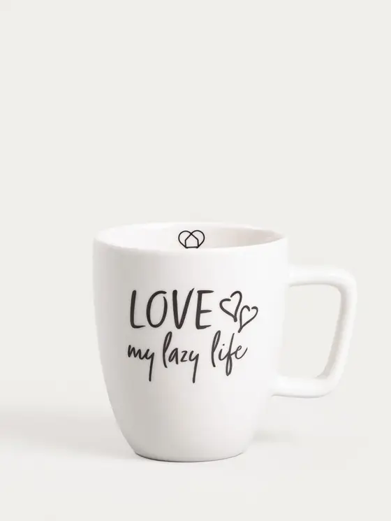 Kubek GAVON love kremowy 0,25 l