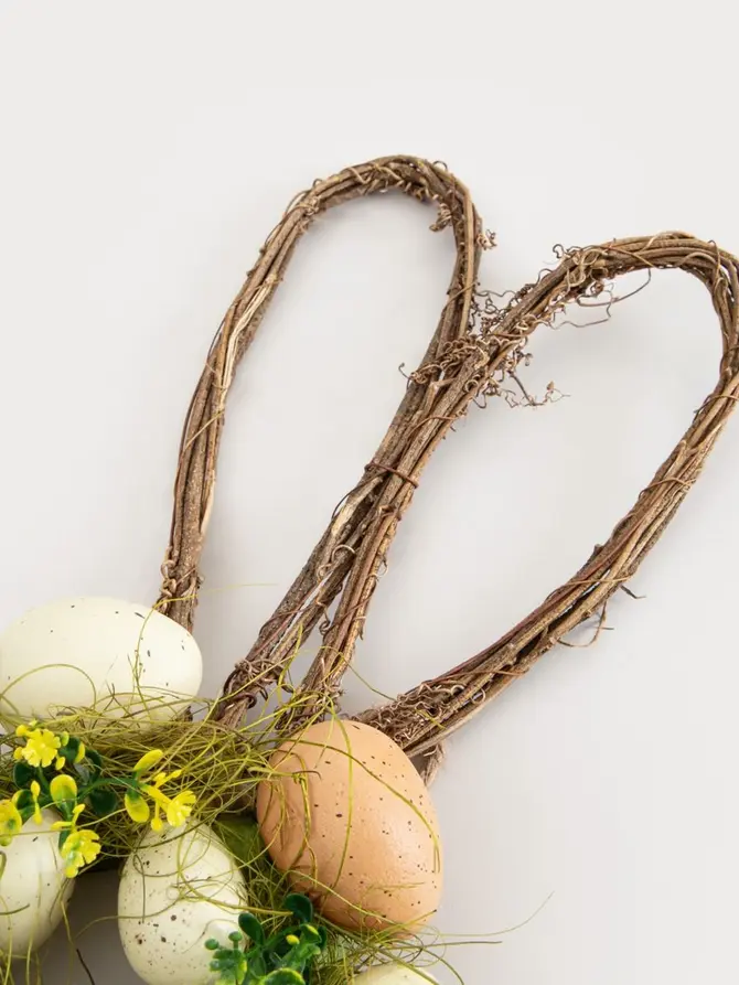 Wieniec wielkanocny RABI z uszami zająca 53 cm