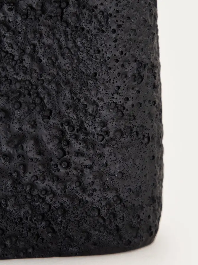 Kubek łazienkowy VOLCANO czarny 13x6,5x10 cm