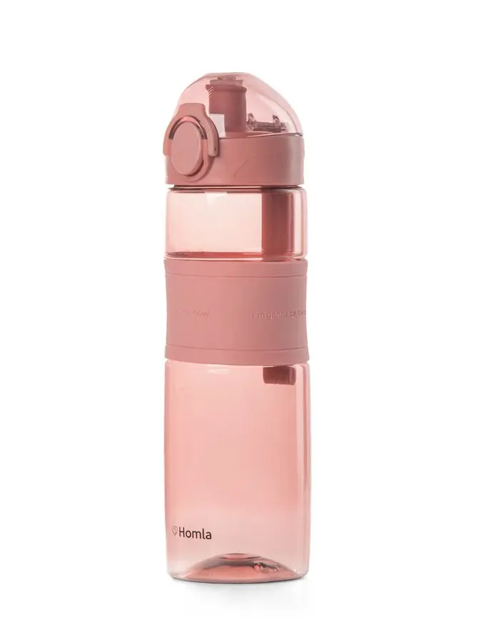 Butelka bidon THEO różowa 0,6 l