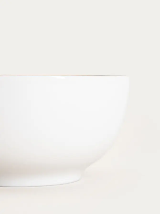 Miseczka AUROO ze złotą obwódką 14 cm