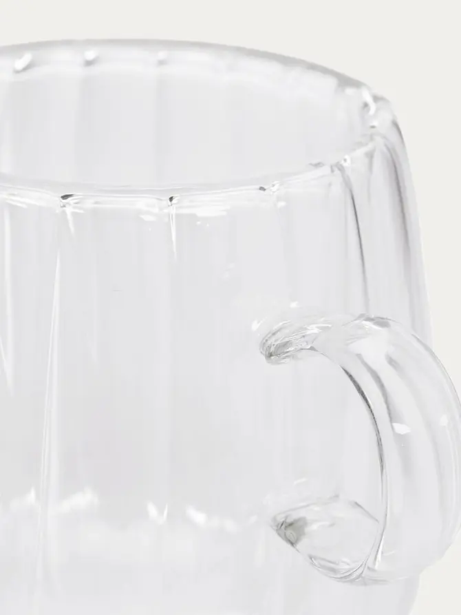 Zestaw szklanek CEMBRA GROOVE z podwójną ścianką, 2 szt. 0,25 l