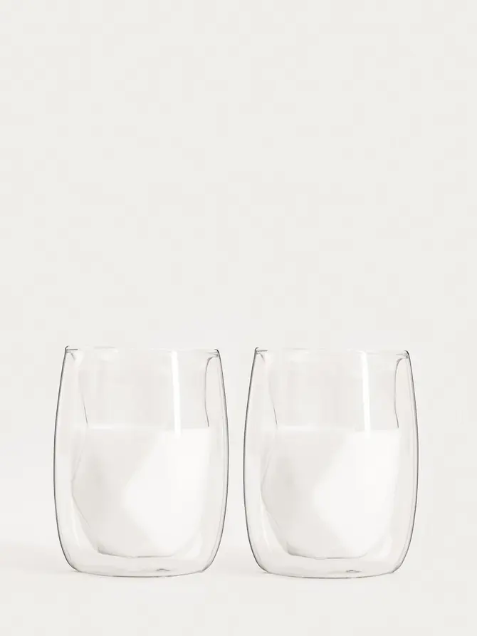 Zestaw szklanek CEMBRA MODERN z podwójną ścianką bez ucha, 2 szt. 0,28 l