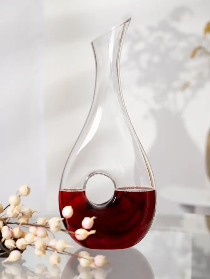 Karafka GLASSY z dziurką 1,2 l