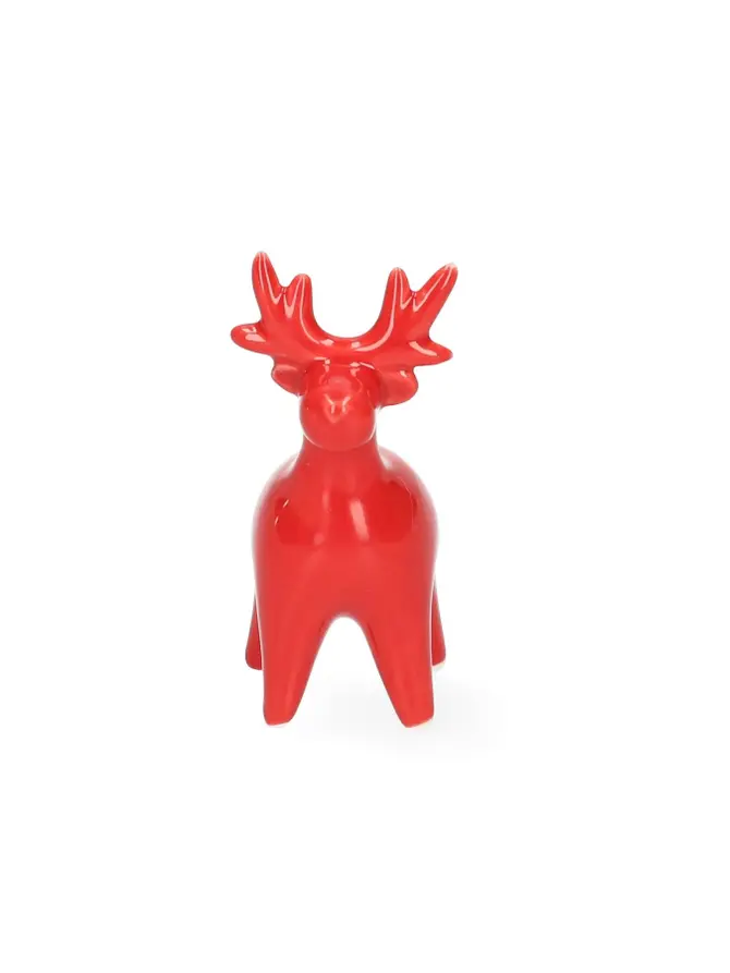 Renifer DARIAN czerwony 5x7 cm