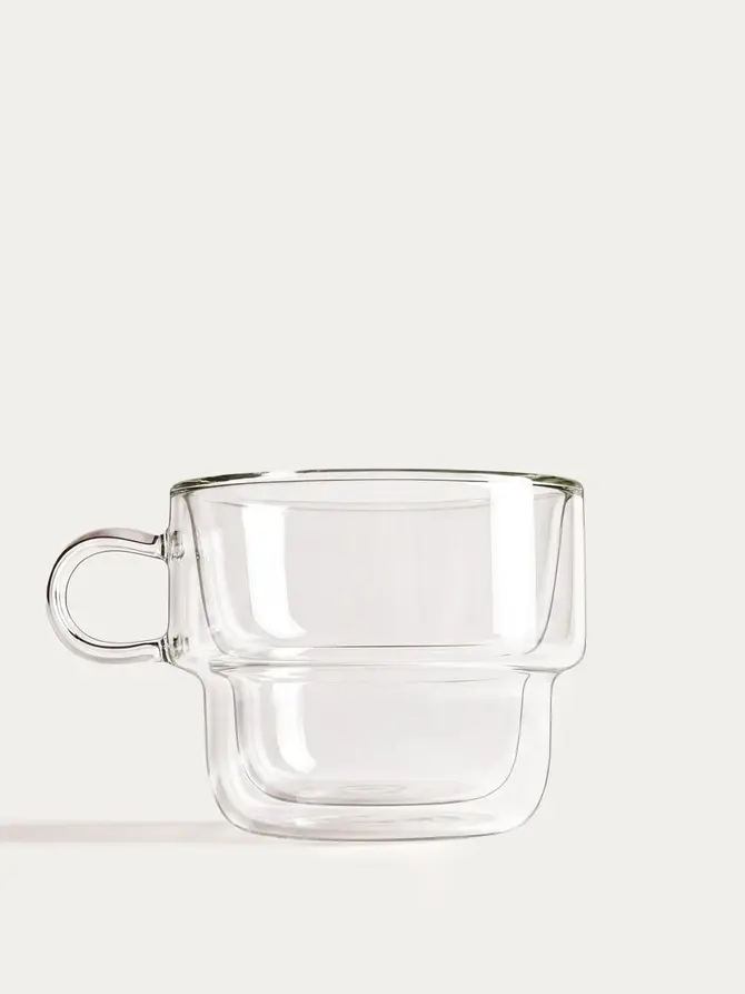 Zestaw szklanek CEMBRA z podwójną ścianką 2 szt. 250 ml
