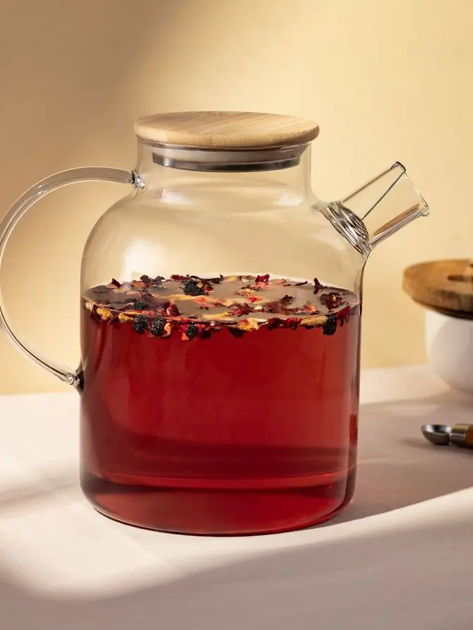 Dzbanek SAFFRON z bambusowym wieczkiem 1,8 l