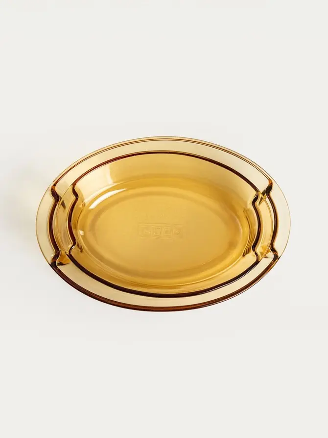 Zestaw form do pieczenia AURELA owalnych żółtych 1500+2000 ml