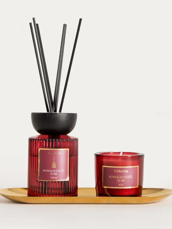 Zestaw zapachowy DESIRE Pomagranate Noir 100 ml + 65 g