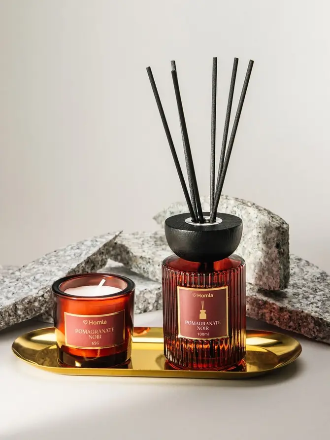 Zestaw zapachowy DESIRE Pomagranate Noir 100 ml + 65 g